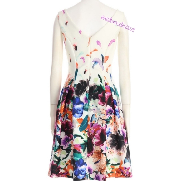 Dkny Floral-print fit & flare dress - Picture 5 of 8